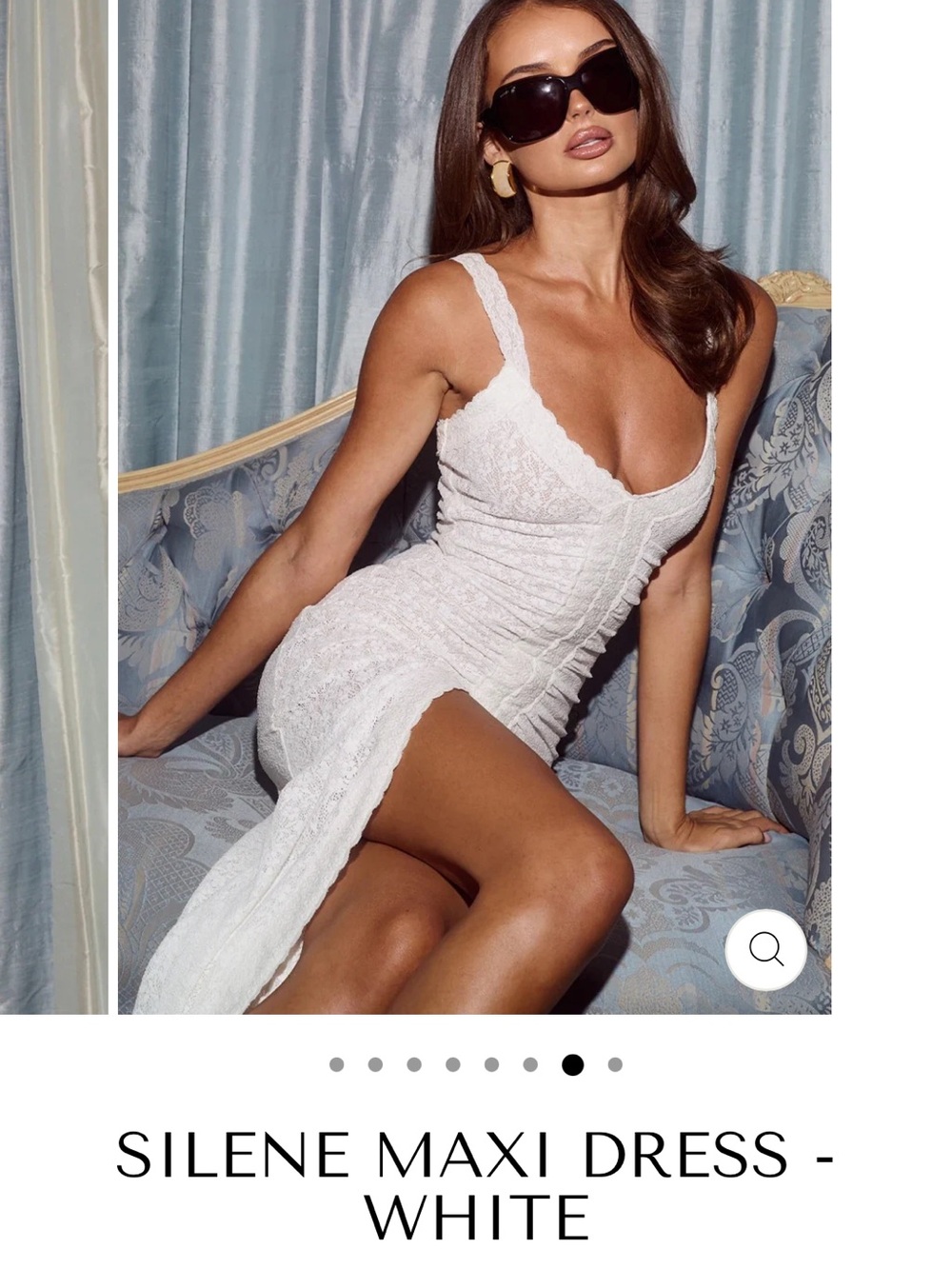 Lace White Dress Jaus